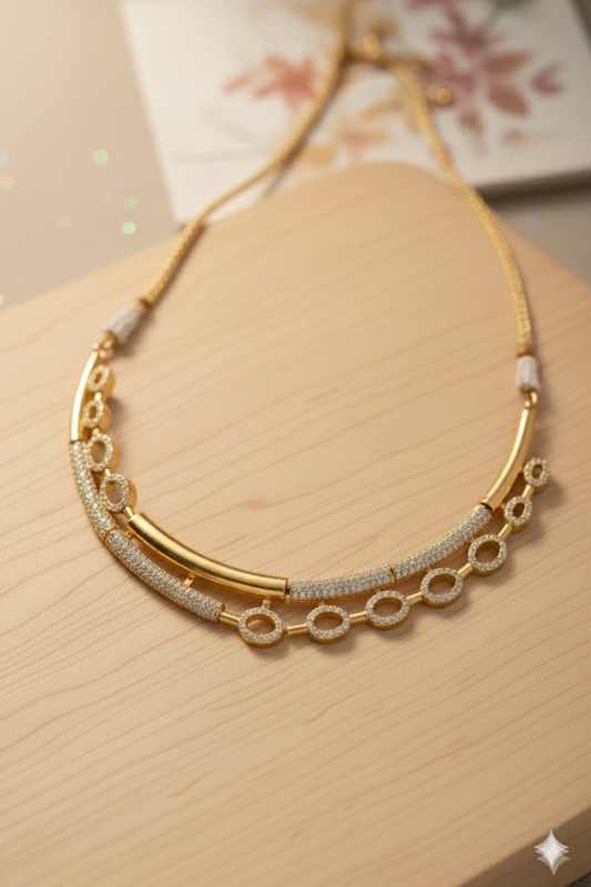 Banjaran Hasli Twistable Flexible Statement Necklace